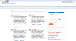 Desktop Screenshot of accountmanager.wooeb.com